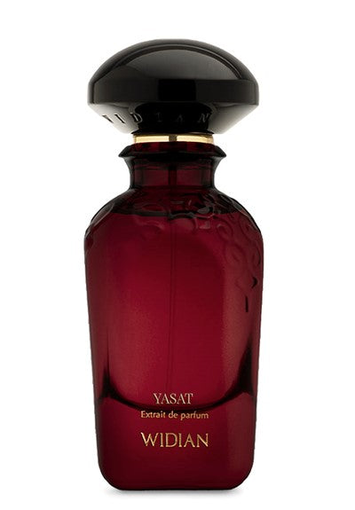 Yasat perfume bottle with notes of bergamot, cardamom, sandalwood, and vanilla at indiehouse perfume store Atlanta.