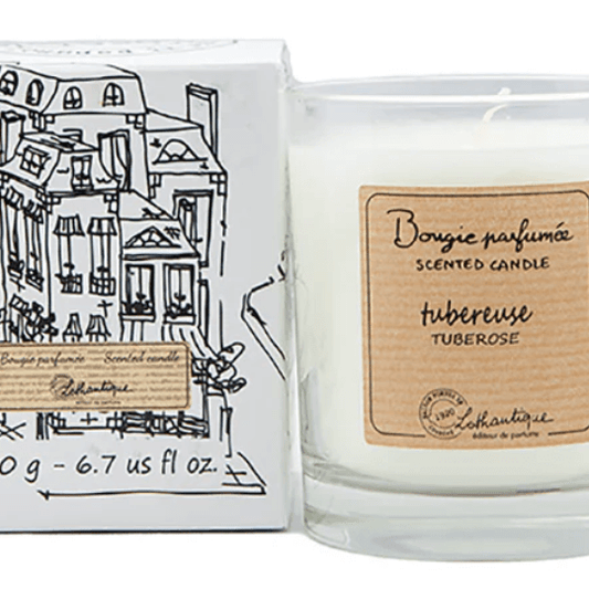 Lothantique Tuberose Scented Candle