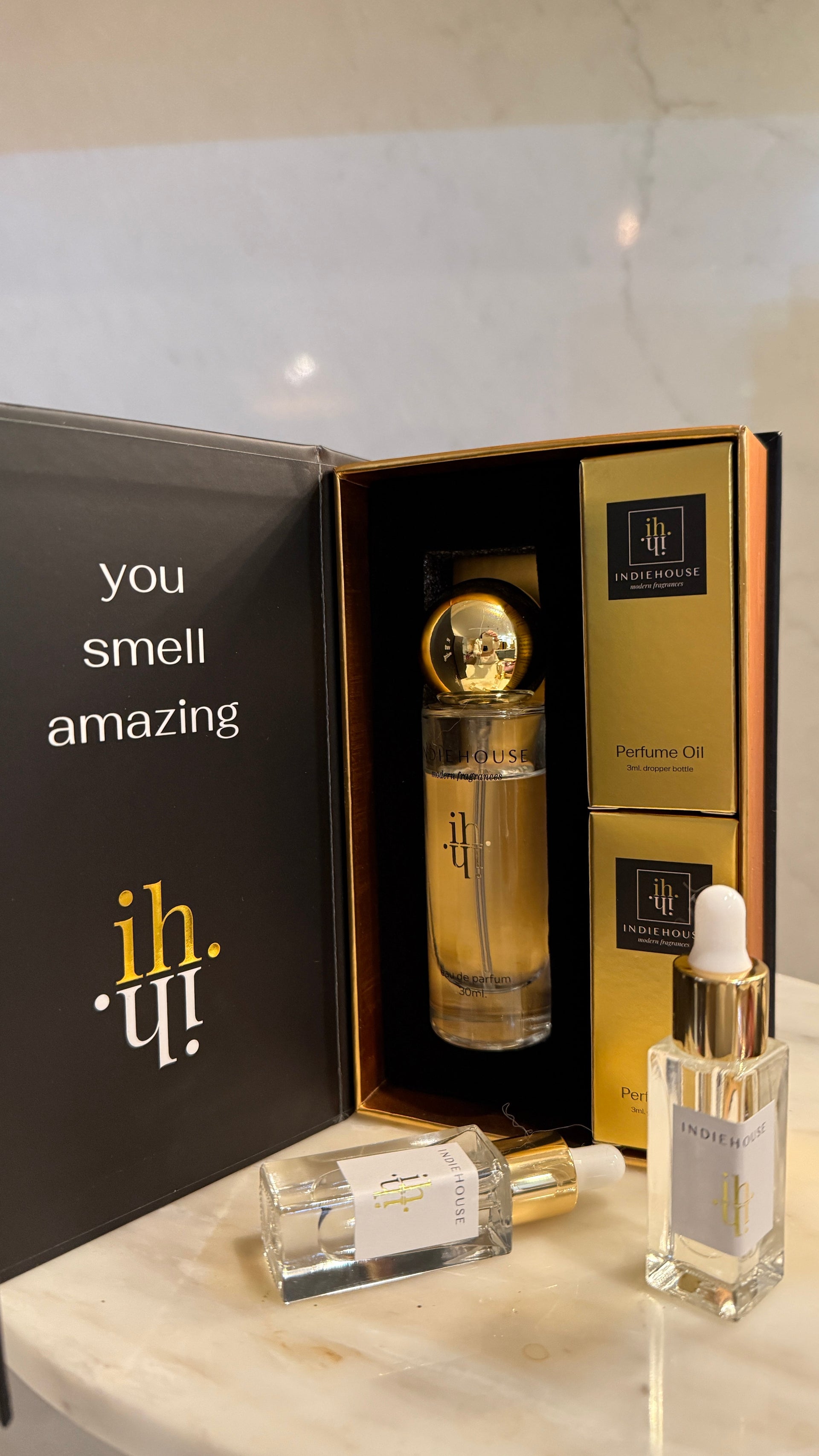 make it at home custom perfume making kits at INDIEHOUSE