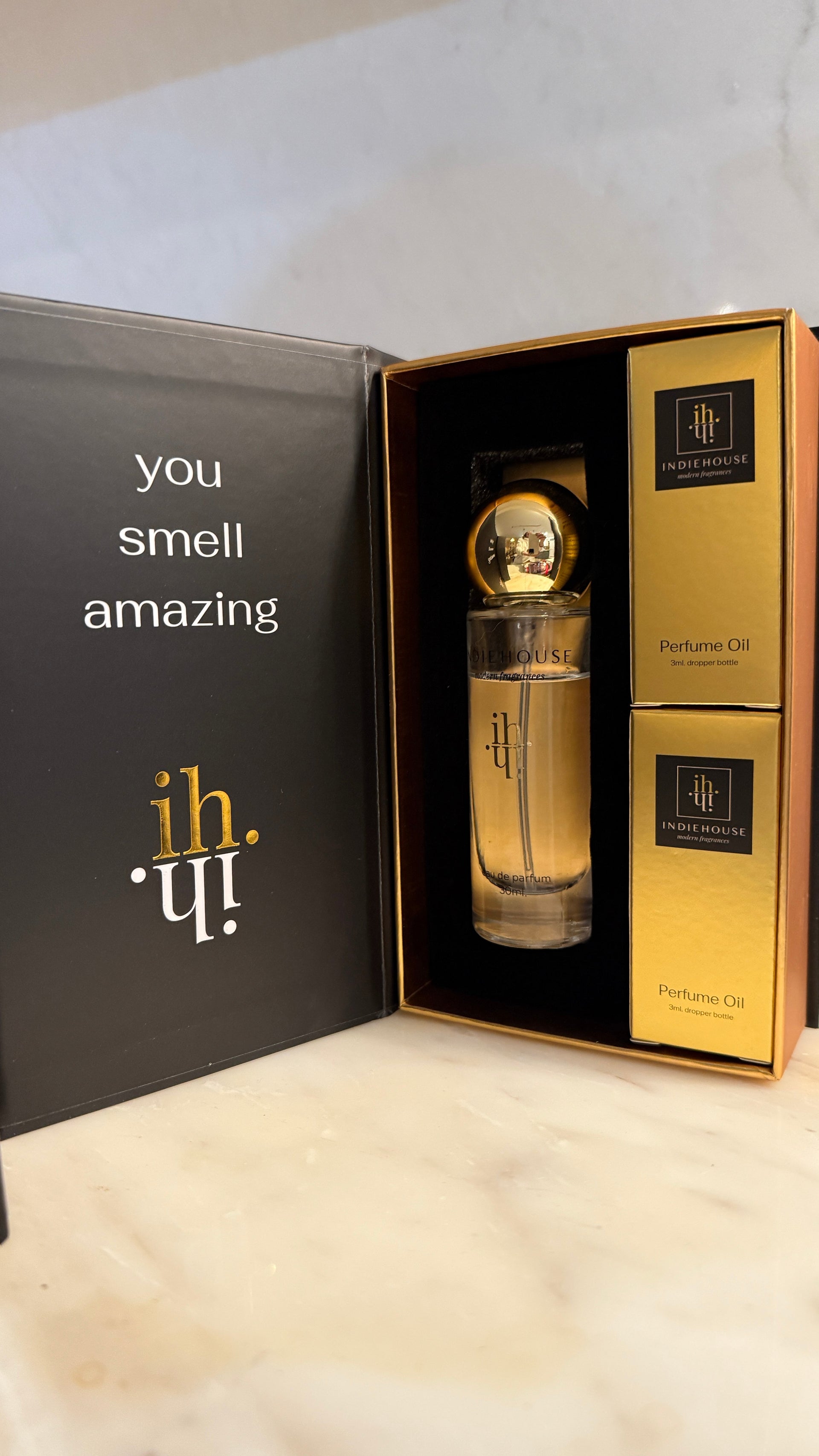 make it at home custom perfume making kits at INDIEHOUSE